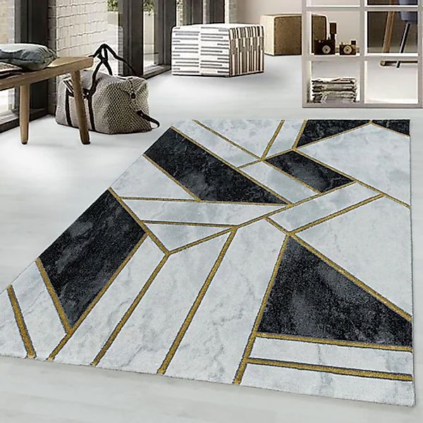 Ayyildiz Teppiche Teppich »NAXOS 3817«, rechteckig, 12 mm Höhe, Wohnzimmer günstig online kaufen