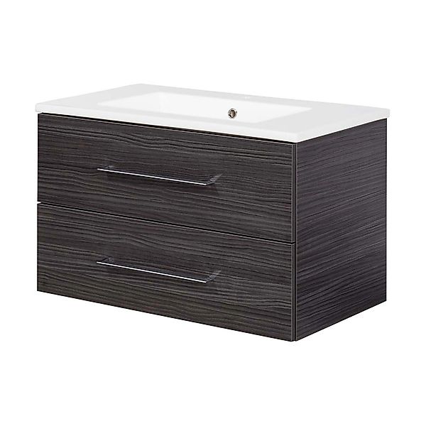 FACKELMANN Badmöbel-Set Waschtischunterschrank inkl. Keramikbecken B.PERFEK günstig online kaufen
