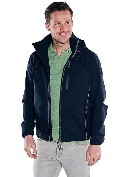 Engbers Kurzjacke Herren Sportive kurze Jacke mit Kapuze, Saphirblau günstig online kaufen
