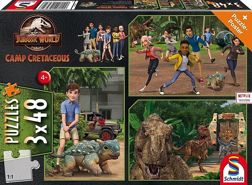 Schmidt Spiele Puzzle Jurassic World Camp günstig online kaufen