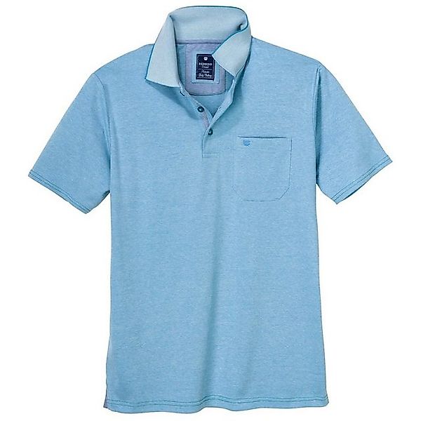 Redmond Poloshirt Redmond "Wash & Wear" Polo türkisblau melange XXL günstig online kaufen