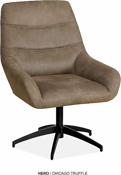 OMG Design Esszimmerstuhl "Hero" (Set) 2 Stk. Stoff bequemer Sessel, mit Dr günstig online kaufen