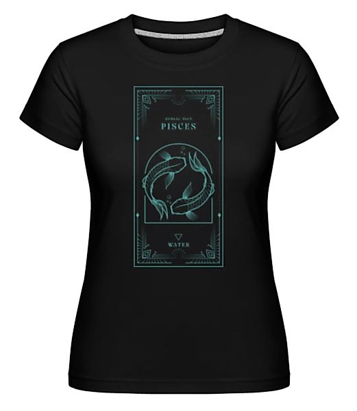 Art Deco Zodiac Sign Pisces · Shirtinator Frauen T-Shirt günstig online kaufen