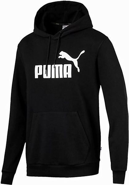 PUMA Kapuzensweatshirt NOS ESS Hoody TR Big Logo,PUMA BLAC schwarz-weiss günstig online kaufen