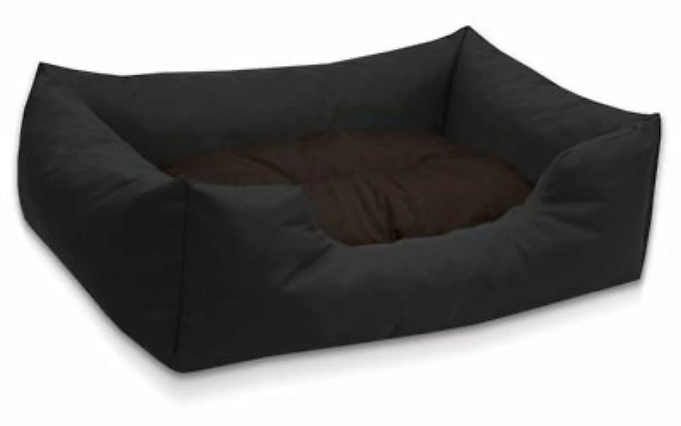 BedDog Hundebett MIMI mit Rand, Kissen zum rausnehmen L schwarz günstig online kaufen