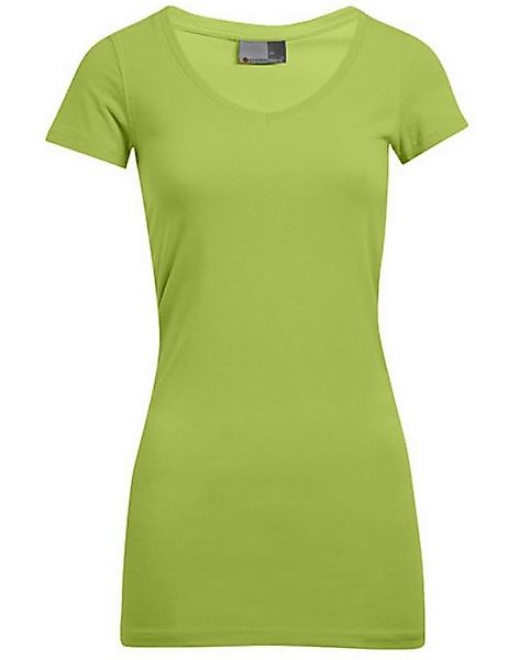 Promodoro Longshirt Slim Fit V-Neck T-Shirt günstig online kaufen