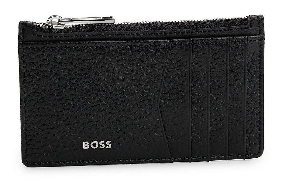 BOSS Kartenetui 10 CC With Zip, aus echtem Rindsleder günstig online kaufen