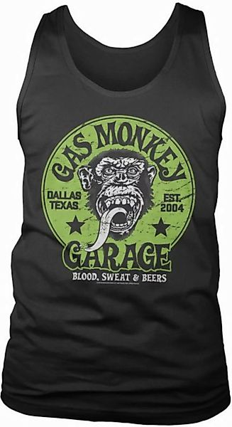 Gas Monkey Garage T-Shirt Green Logo Tank Top günstig online kaufen