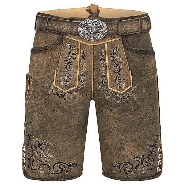 Krüger Trachtenlederhose Ismael Herren (1-tlg) Trachtenlederhose, günstig online kaufen
