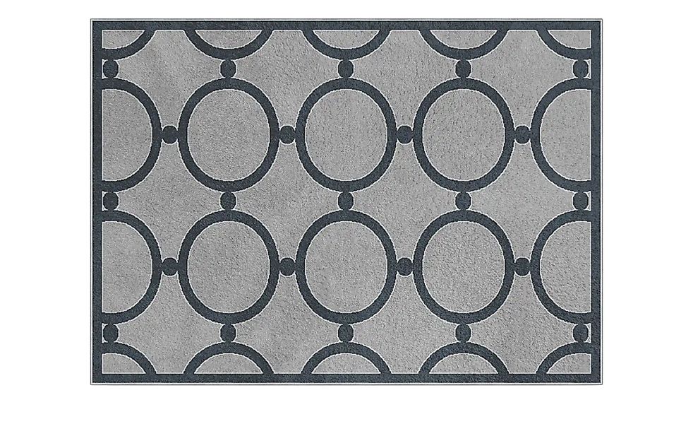 Webteppich  Elegra ¦ grau ¦ Synthetische Fasern ¦ Maße (cm): B: 160 Teppich günstig online kaufen