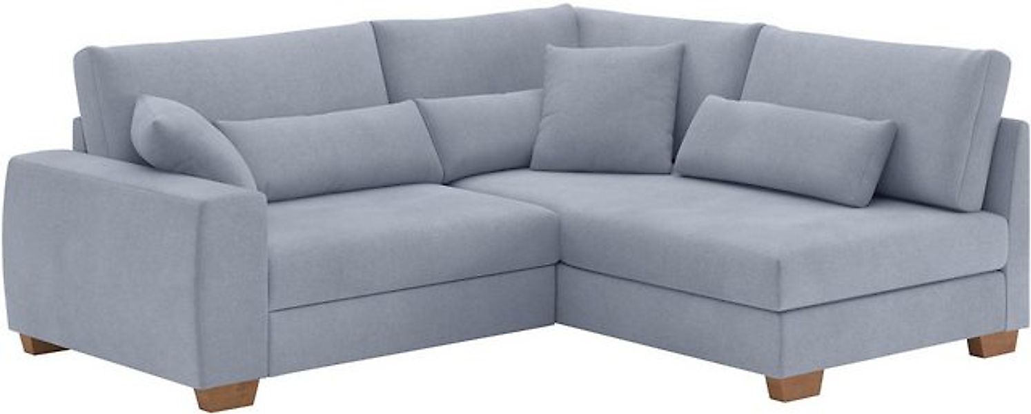 Mr. Couch Ecksofa "Helena L-Form, bis 140 kg belastbar", mit Taschenfederke günstig online kaufen