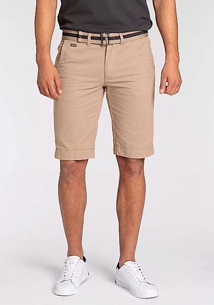 Bruno Banani Chinoshorts, inklusive Gürtel günstig online kaufen