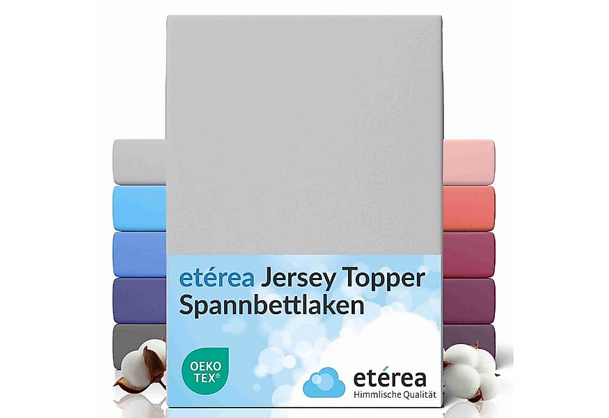 etérea Himmlische Qualität Spannbettlaken etérea Comfort Jersey Topper Span günstig online kaufen