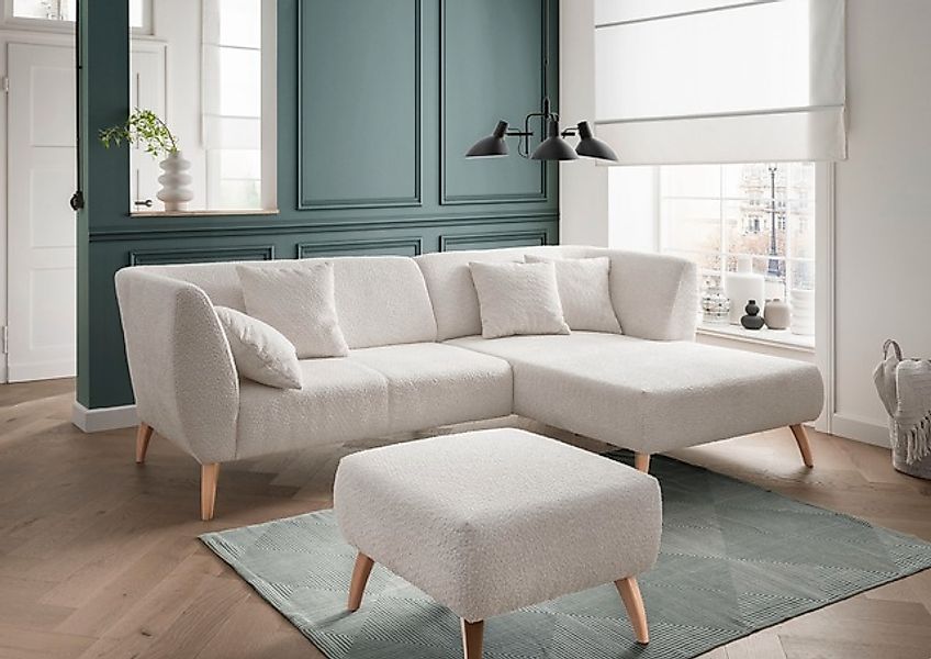 INOSIGN Ecksofa »Colori Polstermöbel mit zeitlos eleganter Rückenführung. L günstig online kaufen