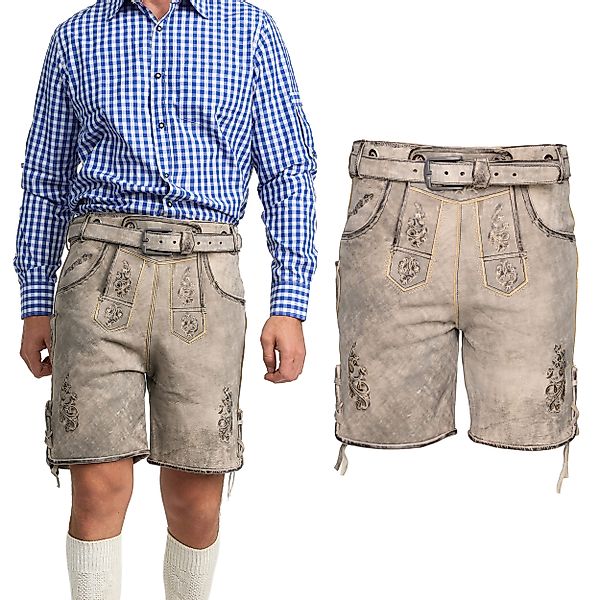 Steigenhöfer Manufaktur Trachtenlederhose ANTIK traditionelles bayrisches günstig online kaufen