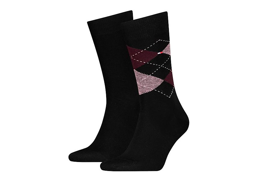 Tommy Hilfiger Socken TH MEN SOCK CHECK 2P (2-Paar, 2 Paar) mit klassischem günstig online kaufen