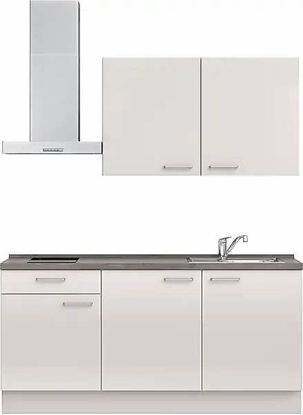 nobilia® Küchenzeile »"Flash I"« vormontiert, Ausrichtung wählbar, Breite 1 günstig online kaufen