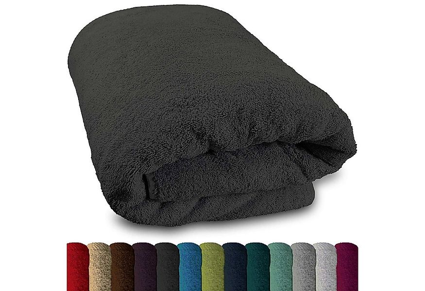 Lanudo Badetücher Lanudo® Saunahandtuch "Pure Line" 80x200 cm div. Farben, günstig online kaufen