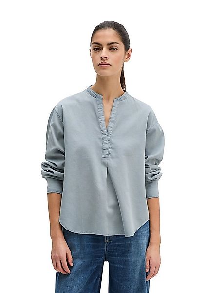 Marc O'Polo Langarmbluse loose aus Baumwoll-Satin günstig online kaufen