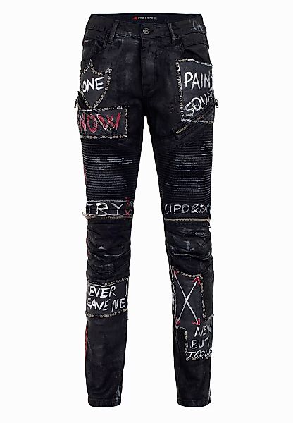 Cipo & Baxx 5-Pocket-Jeans "Jeans", im trendigen Design günstig online kaufen