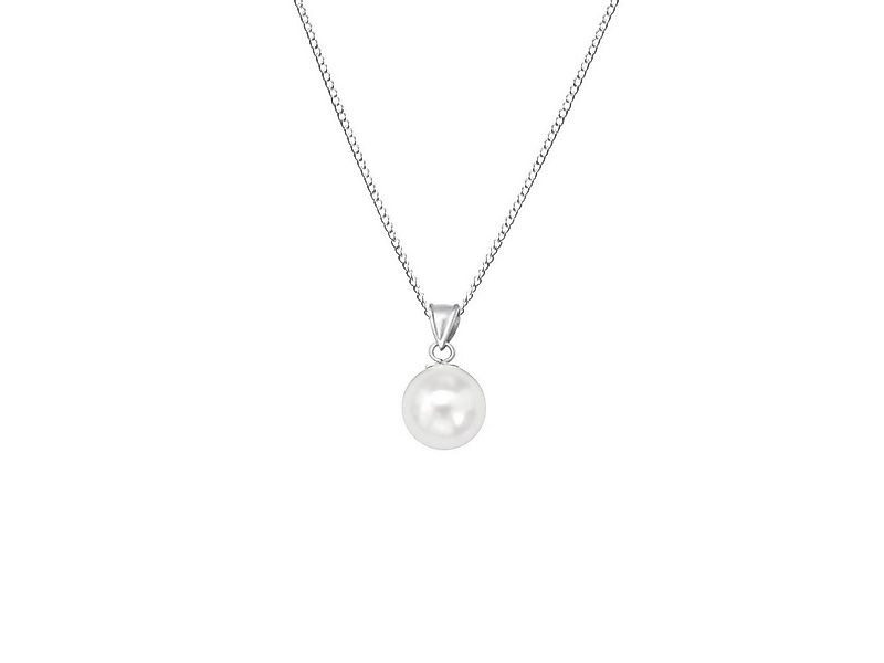 ALEXANDER YORK Kette mit Anhänger PERLE, 2-tlg., 925 Sterling Silber günstig online kaufen