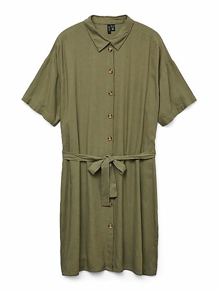 Vero Moda Blusenkleid "VMTHEA SS SHORT SHIRT DRESS WVN NOOS" günstig online kaufen