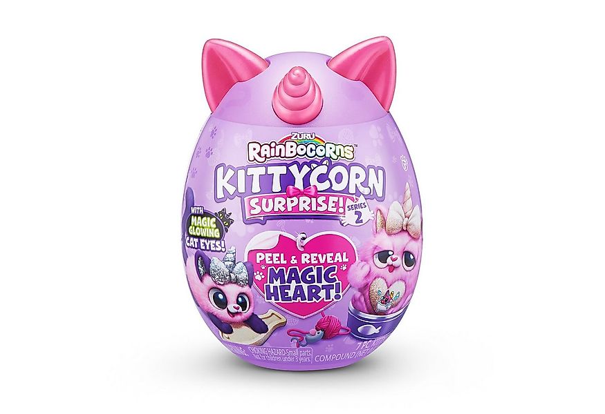 ZURU Plüschfigur Rainbocorns Kittycorn Serie 7 - Schwarze Katze Lucky günstig online kaufen