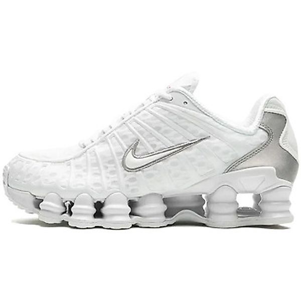 Nike  Sneaker Shox TL White Metallic Silver Max Orange günstig online kaufen