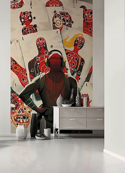 Komar Kindertapete »Marvel Deadpool Target Shooting«, bedruckt günstig online kaufen