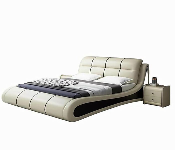 JVmoebel Bett Luxus Polster Ehe Doppel Neu Schlafzimmer Design Bett Betten, günstig online kaufen