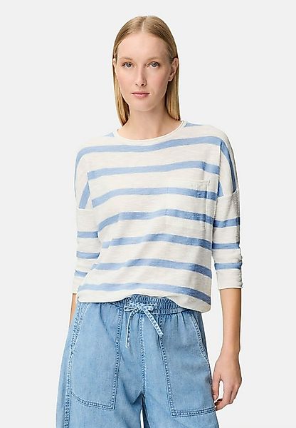 camel active Longsleeve Leichter Strickpullover mit Brusttasche (1-tlg) günstig online kaufen