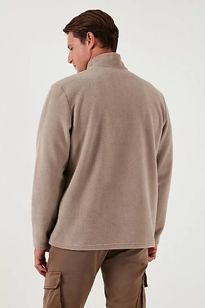 Buratti Fleecepullover Slim Fit günstig online kaufen