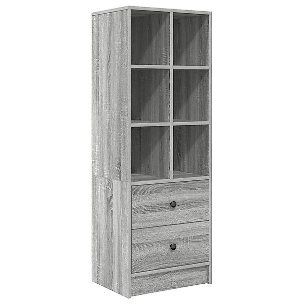 vidaXL Sideboard Graue Regaleinheit Graue Sonoma günstig online kaufen