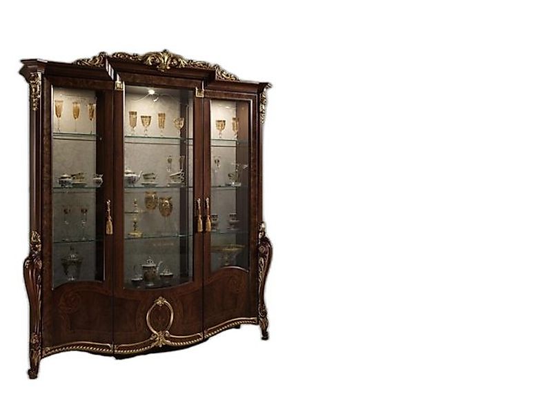 Xlmoebel Vitrine Vitrine Luxus Vitrine Wohnzimmer Möbel Schrank Glas Vitrin günstig online kaufen