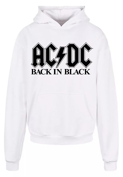 F4NT4STIC Kapuzenpullover "ACDC Back In Black Logo", Print günstig online kaufen