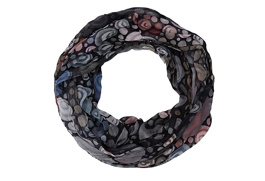 MIRROSI Loop Damen Schal mit Kreis-Muster Weich, (zweimal um den Hals wicke günstig online kaufen