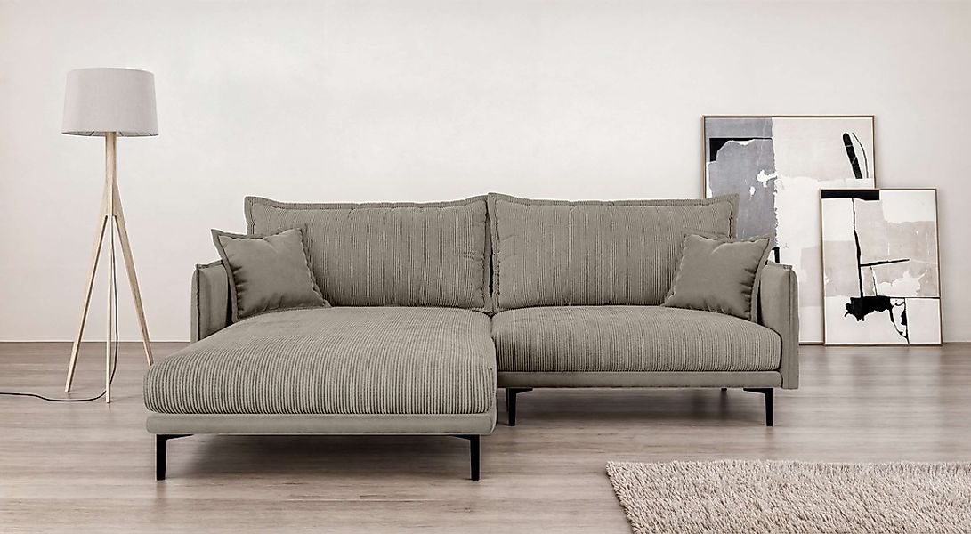 INOSIGN Ecksofa "ALEXANDRIA mit Recamiere rechts oder links bestellbar, mod günstig online kaufen