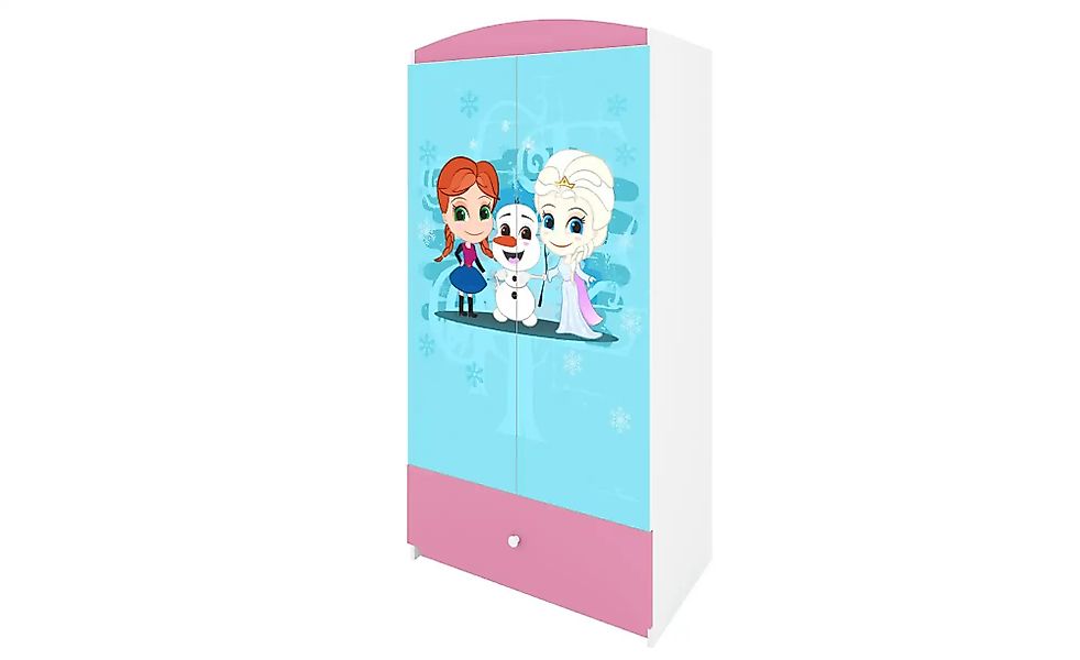 Kleiderschrank  Eiskönigin ¦ rosa/pink ¦ Maße (cm): B: 90 H: 181,2 Schränke günstig online kaufen