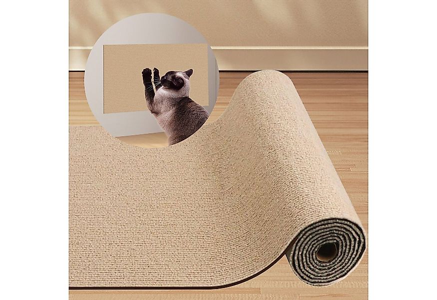 REDOM Kratzmatte Kratzteppich selbsthaftend Katze Wand, (zuschneidbar kratz günstig online kaufen