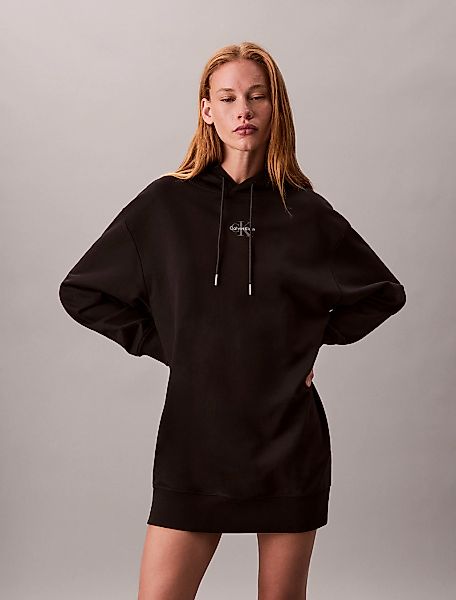 Calvin Klein Jeans Sweatkleid "LS MONOLOGO PREMIUM TERRY HOODIE", Mit Rundh günstig online kaufen