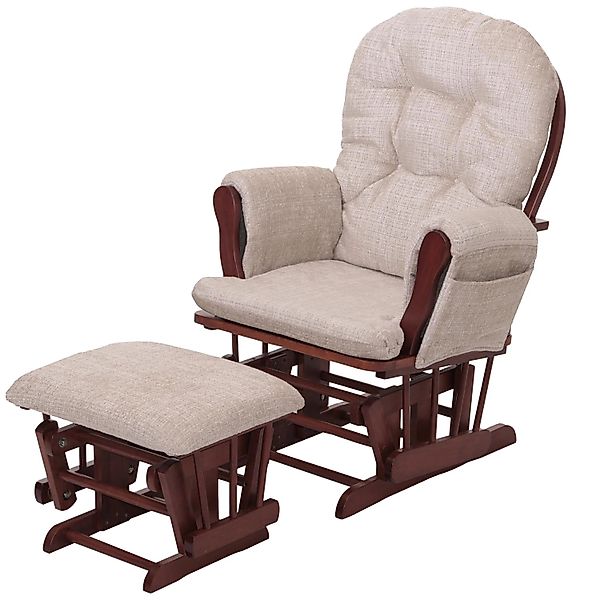 MCW Relaxsessel C76 Creme Gestell Dunkel günstig online kaufen