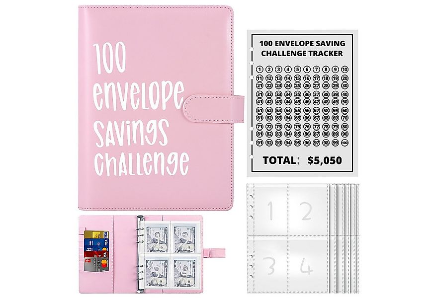 BlingBin Ringbuchmappe A5 Haushaltsplaner Mit Umschlägen, Budget Binder (1e günstig online kaufen