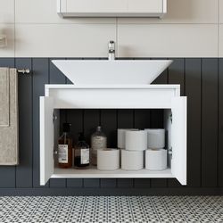 Roomart Badmöbel-Set ATL-2TLG-65, (Waschtisch mit unterschrank günstig online kaufen