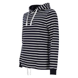 modAS Kapuzenpullover Damen Kapuzenshirt Maritim gestreift günstig online kaufen