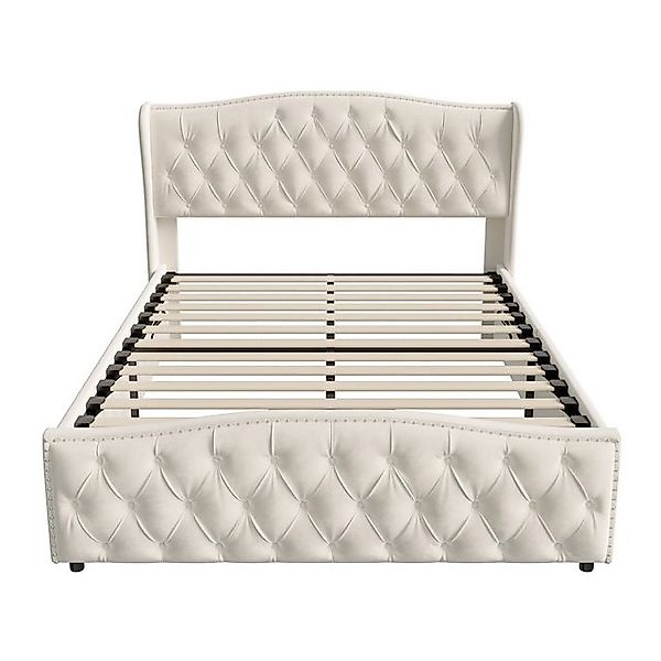 Furnishings Home Polsterbett Stauraumbett Doppelbett Inkl. Bettkasten (Hydr günstig online kaufen