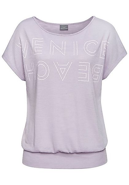 Venice Beach Rundhalsshirt mit Logoprint, T-Shirt, sommerlich-sportlicher L günstig online kaufen