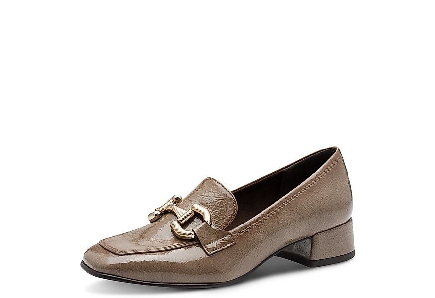 Tamaris Slipper, Blockabsatz, Pumps, Businessschuh mit modischer Zierspange günstig online kaufen
