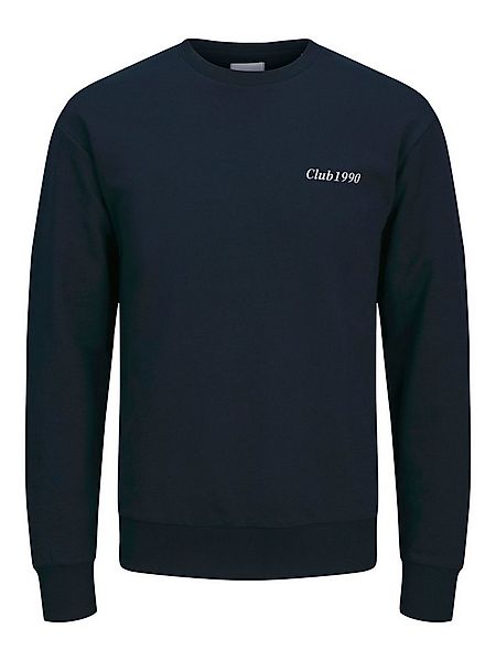 Jack & Jones Sweatshirt Pullover mit Rundhals, Logo Front & Rücken JJEBRADL günstig online kaufen