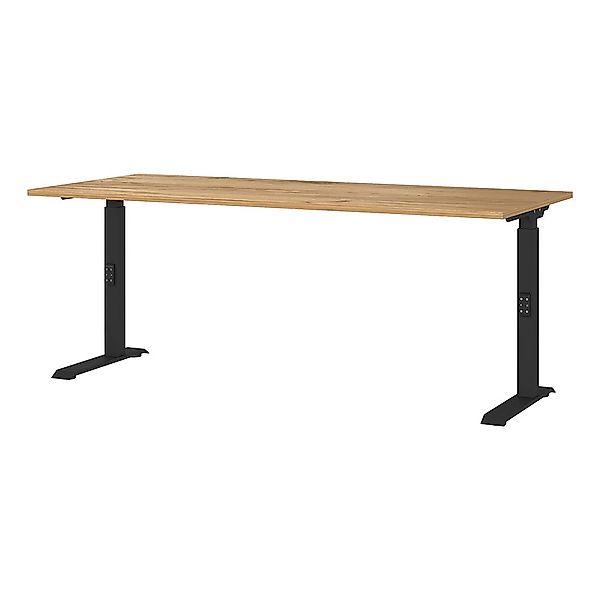 Schreibtisch 180cm, Eiche, MEMPHIS-01 günstig online kaufen