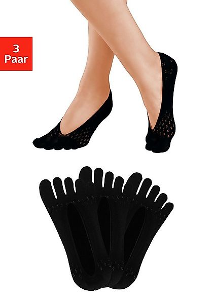 Vivance Feinfüßlinge (Packung, 3-Paar) mit getrennten Zehen günstig online kaufen